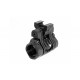 5-positions 1" Flashlight Mount - Black [Element]